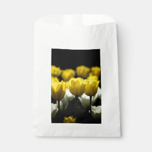 Tulips Yellow And White Favour Bag