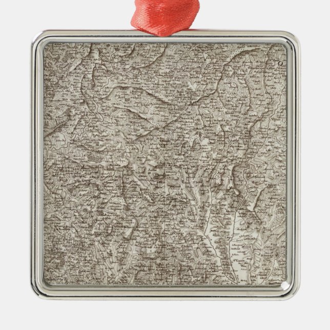 Tulle, Pompadour Metal Ornament (Front)