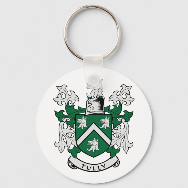 TULLY Coat of Arms Key Ring (Front)