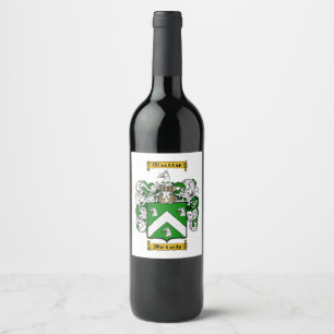 Tully (Irish) Wine Label