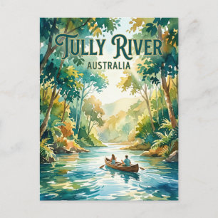 Tully River Australia Postcard