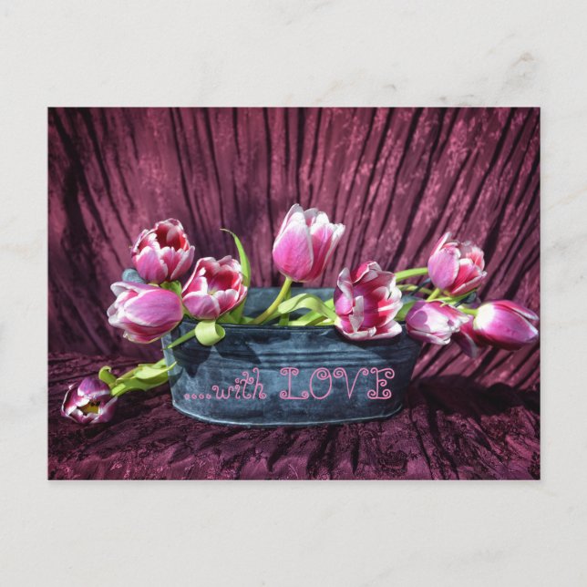 Tulpen  für Dich ... Postcard (Front)