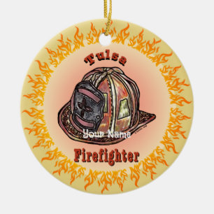 Tulsa Firefighter ornament