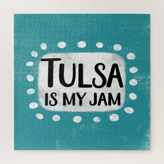 Tulsa Is My Jam Jigsaw Puzzle (Vertical)