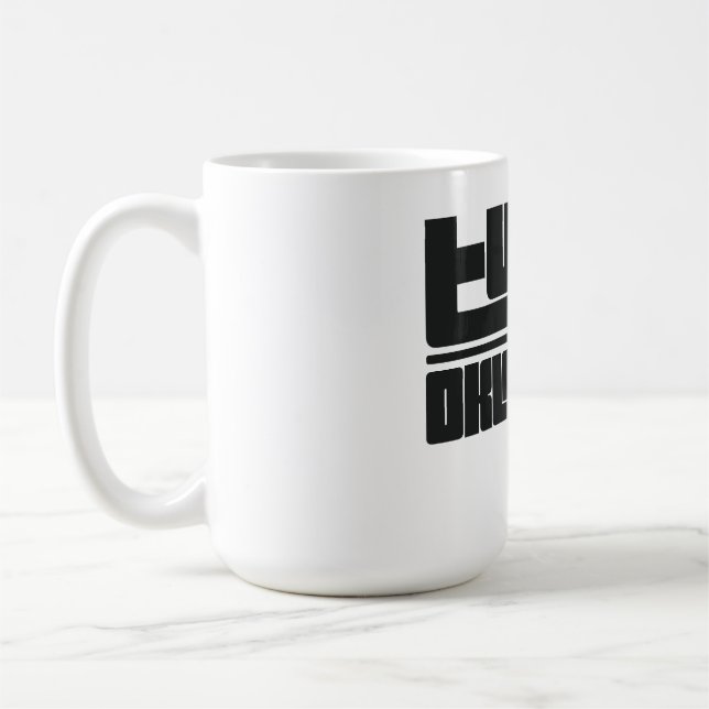 Tulsa - Oklahoma Coffee Mug (Left)