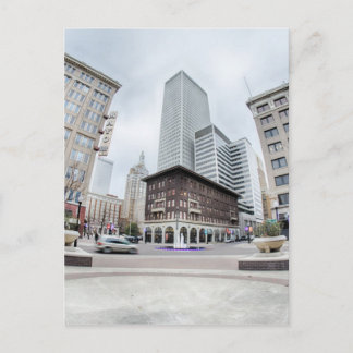 tulsa oklahoma downtown postcard