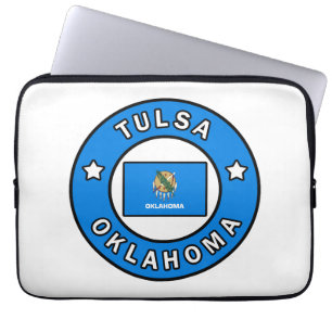 Tulsa Oklahoma Laptop Sleeve