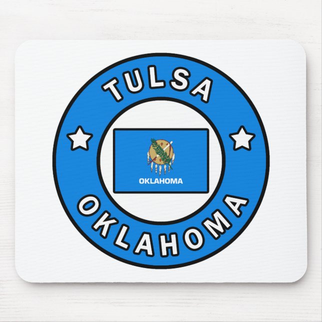 Tulsa Oklahoma Mouse Pad (Front)