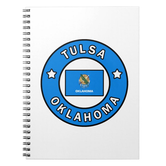 Tulsa Oklahoma Notebook (Front)