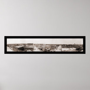 Tulsa Oklahoma Photo 1908 Poster