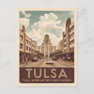 Tulsa, Oklahoma Postcard