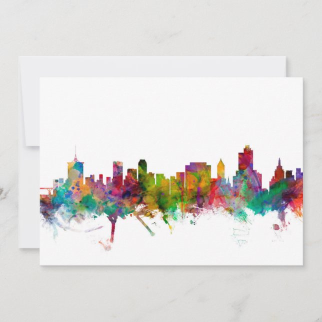 Tulsa Oklahoma Skyline (Front)