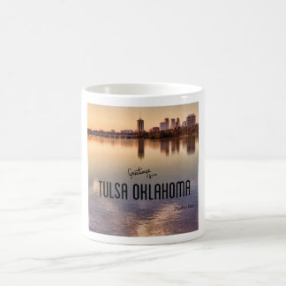 Tulsa Oklahoma Skyline Coffee Mug