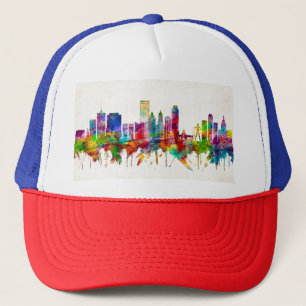 Tulsa Oklahoma Skyline Trucker Hat