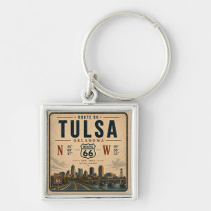 Tulsa Route 66 Key Coordinates Traveller Ring