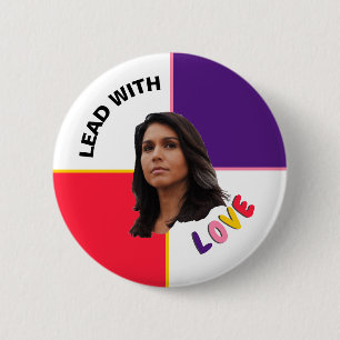 Tulsi Gabbard 2020 6 Cm Round Badge