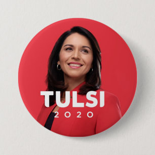 Tulsi Gabbard 2020 7.5 Cm Round Badge