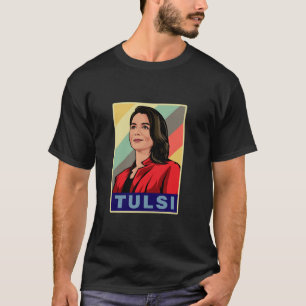 Tulsi Gabbard for First Female President 2028 Amer T-Shirt