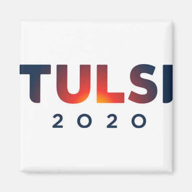 Tulsi Gabbard for President 2020 Magnet (Front)