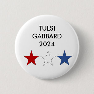 Tulsi Gabbard for President 2024 Button