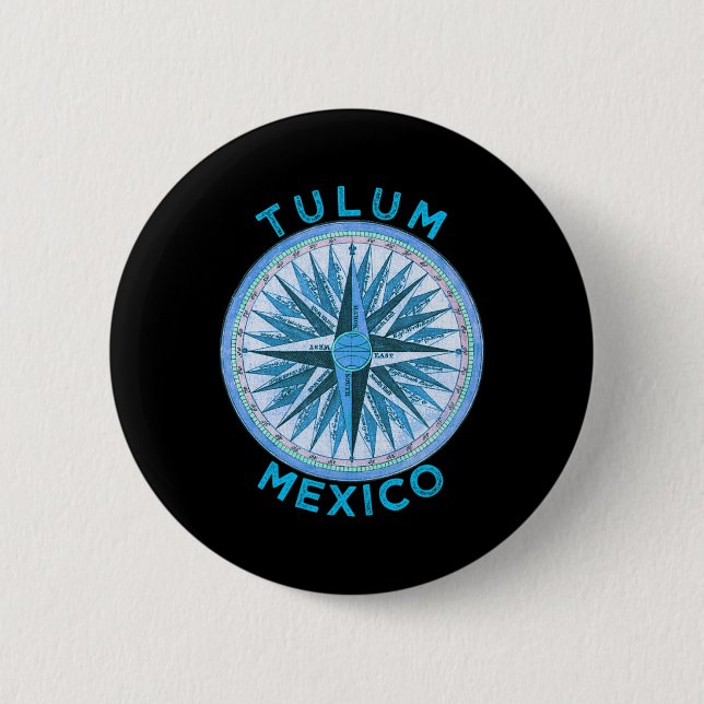 Tulum  explore 6 cm round badge (Front)
