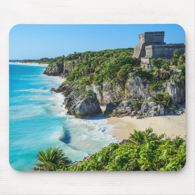 Tulum Mayan Ruins Mouse Pad (Front)