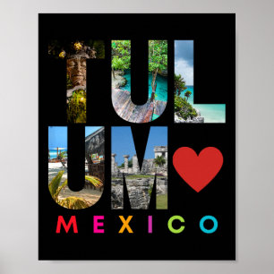 Tulum Mexico 2022 Vacation Beach Matching Family G Poster