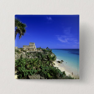 Tulum, Mexico 2 15 Cm Square Badge