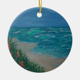 tulum , mexico ceramic ornament