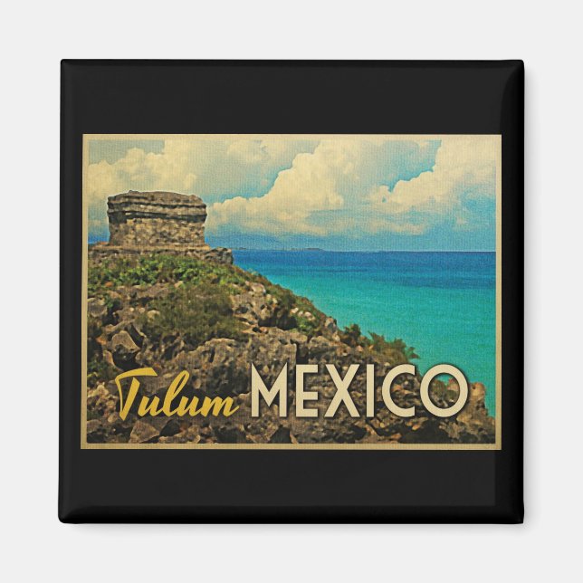 Tulum Mexico Magnet (Front)