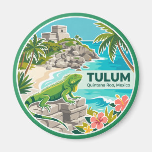 Tulum Mexico Magnet