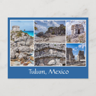 Tulum, Mexico postcard