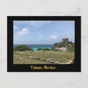 Tulum, Mexico Postcard