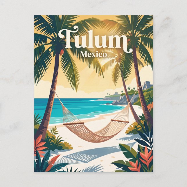 Tulum, Mexico Postcard (Front)