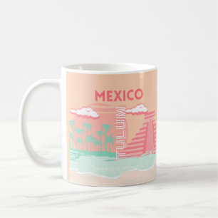 Tulum, Mexico, Travel Art Coffee Mug