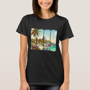 Tulum Mexico Travel Trip Meet Me In Tulum Souvenir T-Shirt
