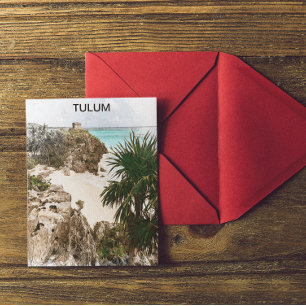 Tulum Mexico Tropical Scenery Souvenir Postcard