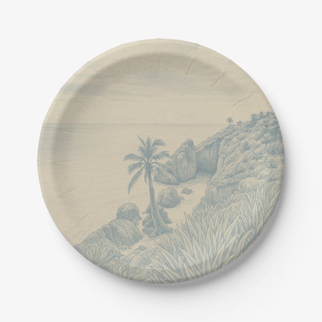 Tulum Paper Plates (Front)