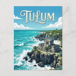 Tulum Ruins Postcard