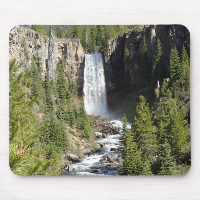 Tumalo Falls, Bend, Oregon Mouse Pad (Front)