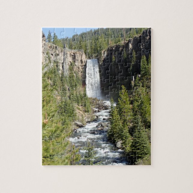 Tumalo Falls, OR Jigsaw Puzzle (Vertical)