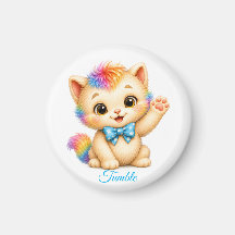 Tumble the Kitten Magnet