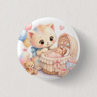 Tumble Watercolor Button