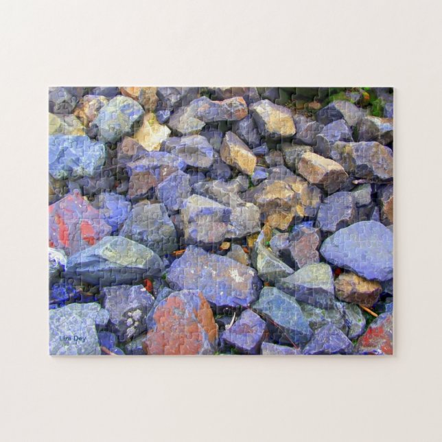 'Tumbled Rocks' Jigsaw Puzzle (Horizontal)