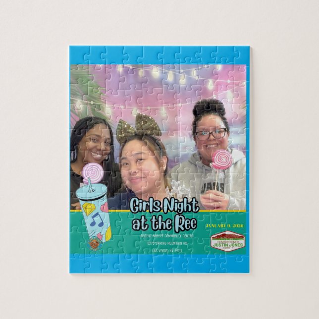 TUMBLER PARTY JIGSAW PUZZLE (Vertical)