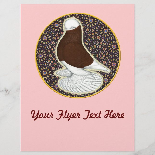 Tumbler Pigeon Circle Flyer (Front)