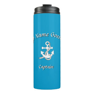 Tumbler - Ship Name with Anchor