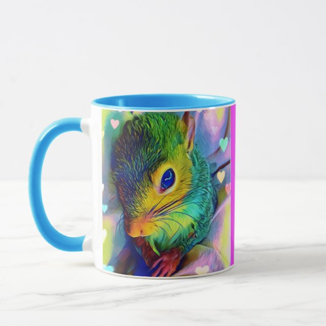 Tumbleweed surrounded by love mug (Left)