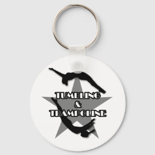 Tumbling and Trampoline Key Ring