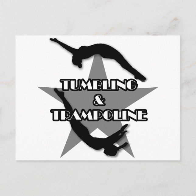 Tumbling and Trampoline Postcard (Front)
